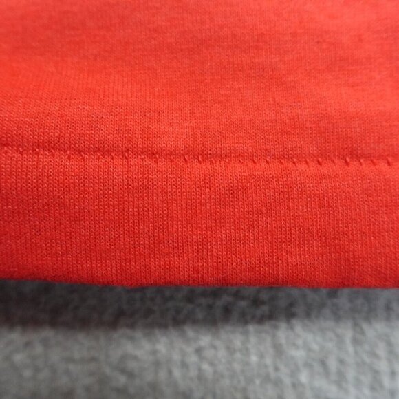 Vintage Heritage Lane Farms Shirt Medium Red USA Made Double Sided - Picture 5 of 10